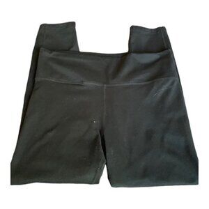Fabletics Activewear Gym Black Capri Leggings Size Med Preowned #1015